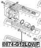 SUBAR 26228AC012 Guide Bolt, brake caliper